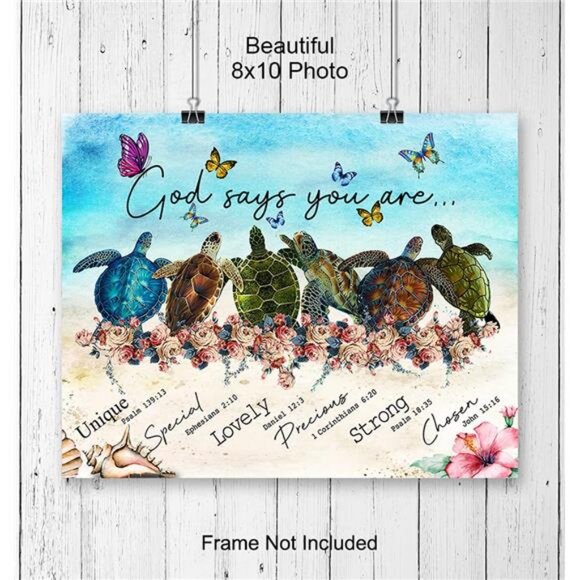 Religious Nautical Wall Art & Decor - Christian Encouragement Gifts for Women - Picture 4 of 8